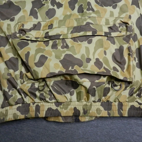 VINTAGE Hodgman Wading Jacket Size XL‎ Duck Frog Camo Nylon Fishing Lakestream - Picture 16 of 16